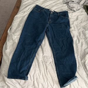 Abercrombie & Fitch Dark Blue Boyfriend Jeans